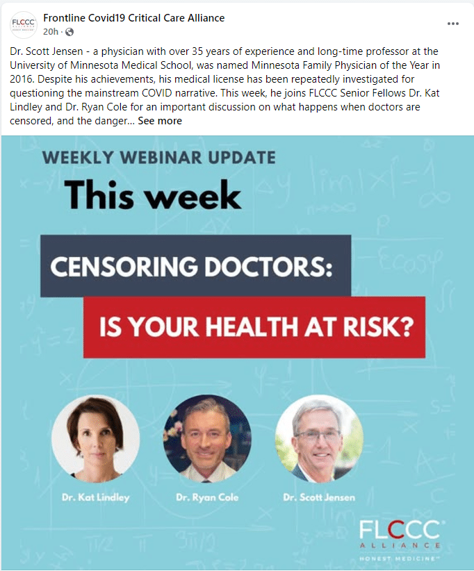 Censoring Doctors Is Your Health at Risk