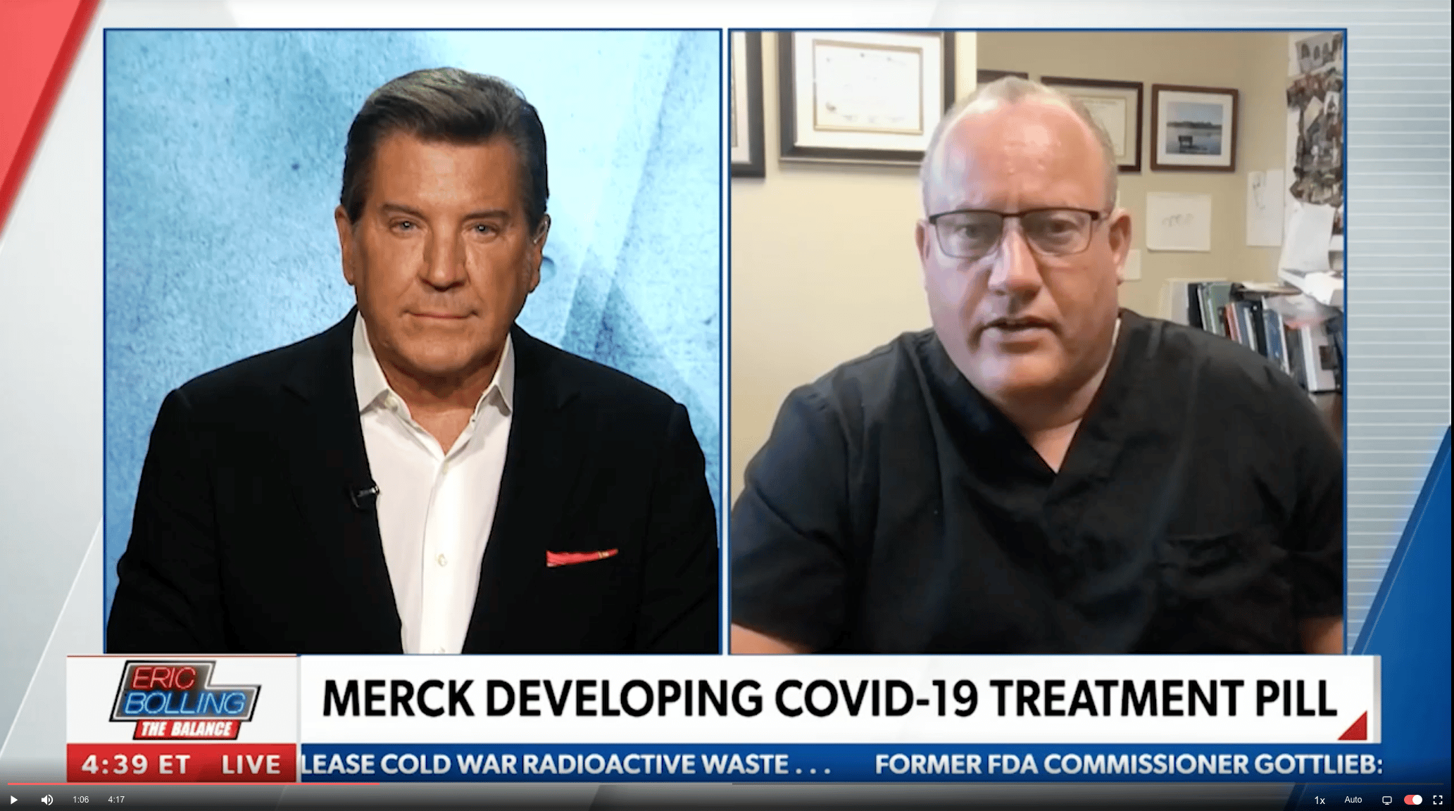 Dr. Pierre Kory interviewed re: Ivermectin vs. Merck’s New Drug