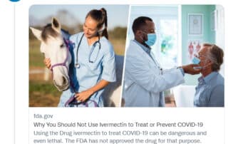 Horse-Bleep: How 4 Calls on Animal Ivermectin Launched a False FDA-Media Attack on a Life-Saving Human Medicine