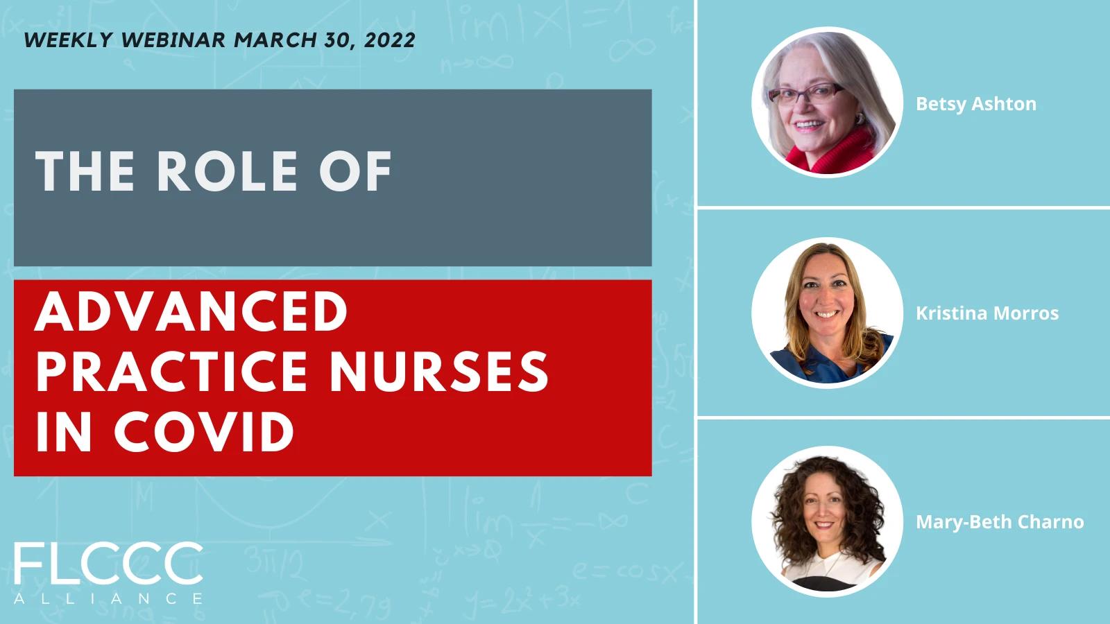 COVID-19 and the Role of Advanced Practice Nurses - FLCCC Alliance