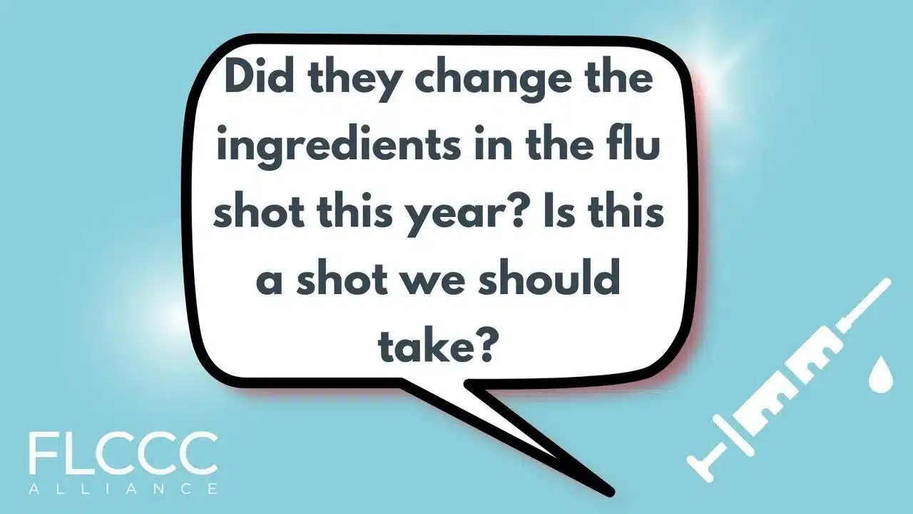 Did They Change the Ingredients in the Flu Shot this Year?