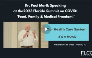 Dr. Paul Marik Speaking at the 2023 Florida Summit on COVID
