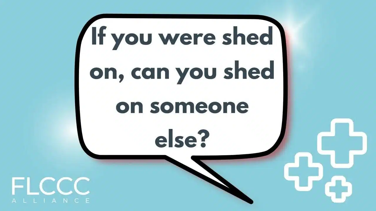 If you were shed on, can you shed on someone else?