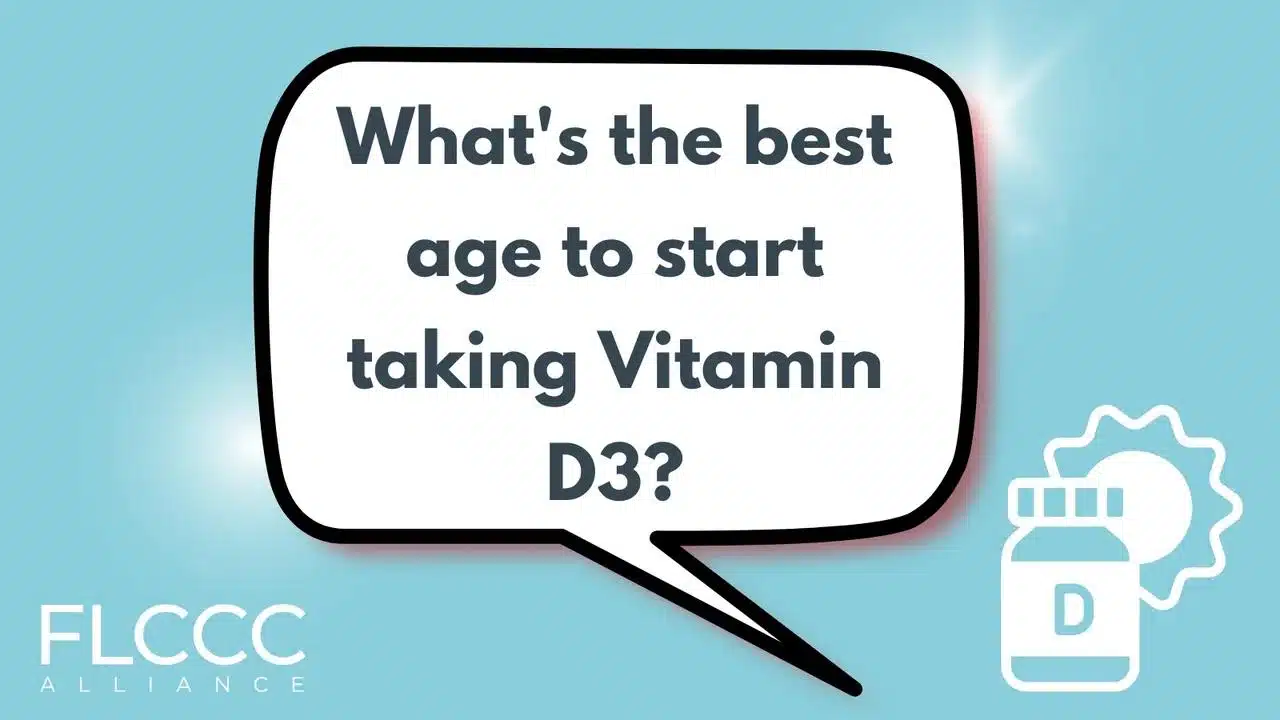 What's the best age to start taking Vitamin D3?