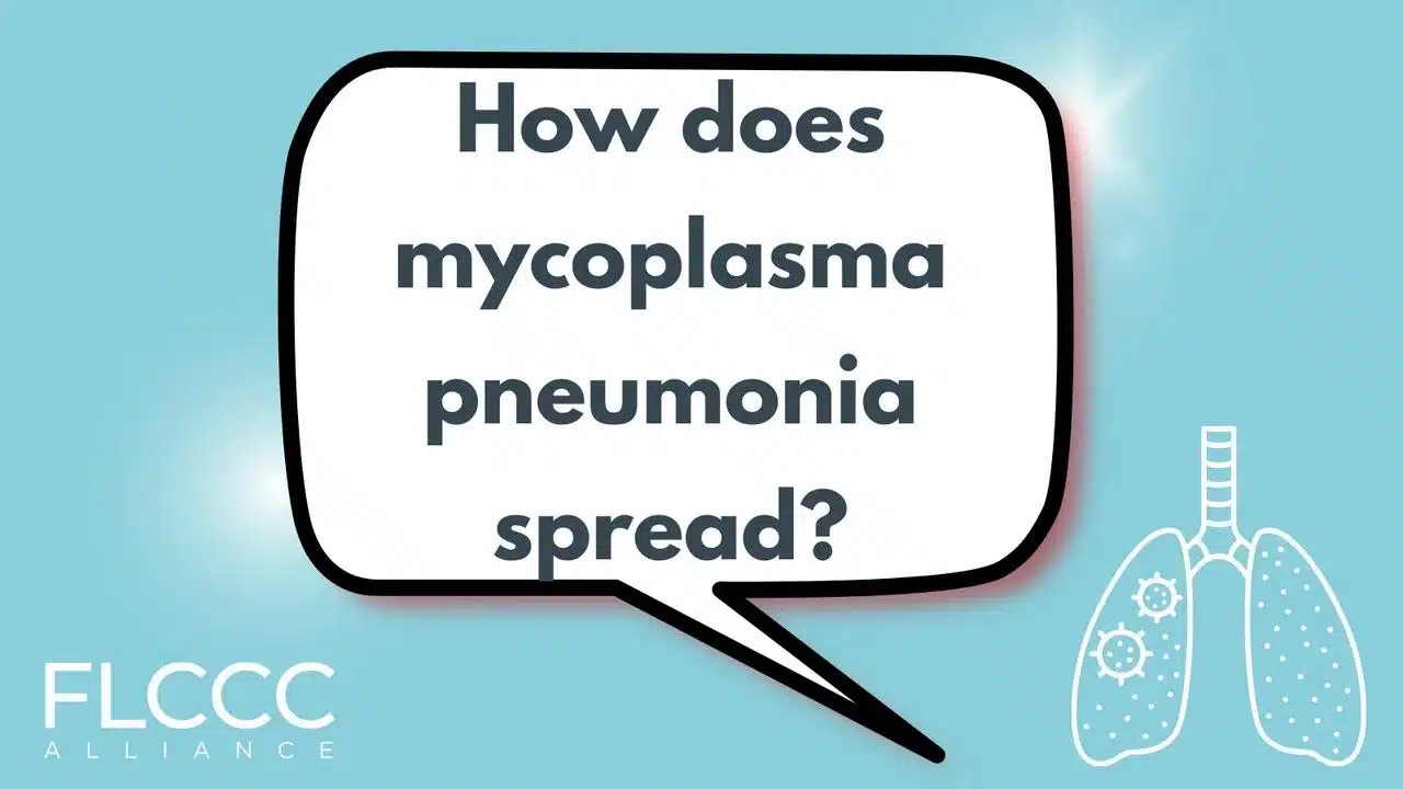 How does Mycoplasma Pneumonia Spread?