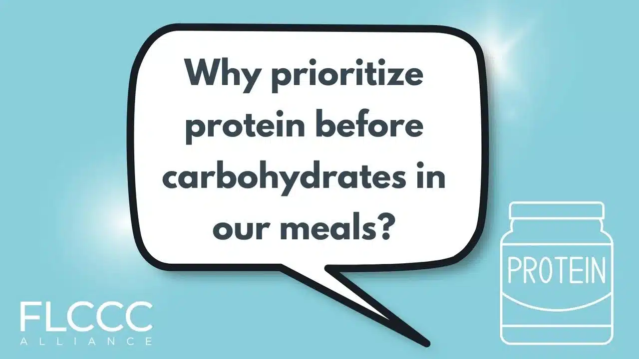 Why Prioritize Protein Before Carbohydrates in our Meals?