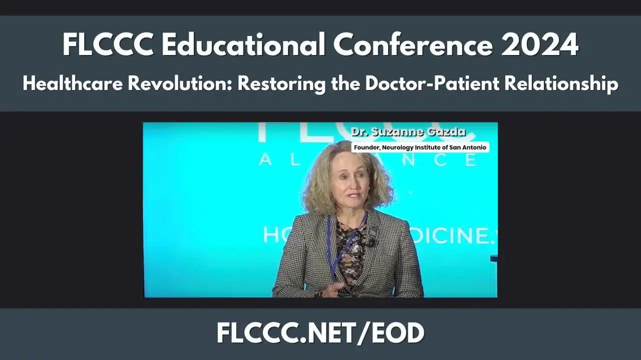 Emerging Neurological Disorders - A Path to Solutions: Neurologist Dr. Suzanne Gazda Speaks at FLCCC's Healthcare Revolution Conference