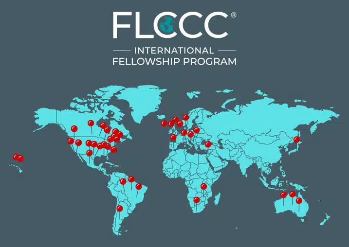 FLCCC alliance fellowship program map