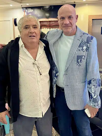 Dr. Víctor Villa and Dr. Joseph Varon in Brazil