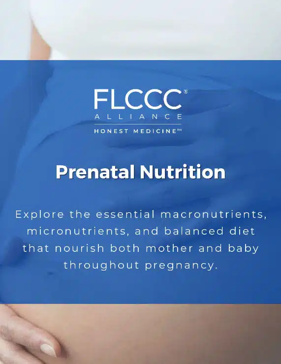 Guide to prenatal nutrition pdf cover