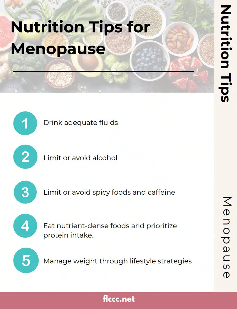 nutrition tips for menopause